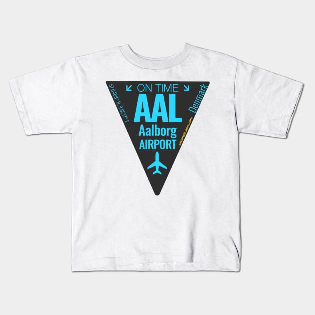 AAL airport Kids T-Shirt by Woohoo